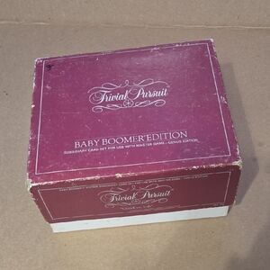 Vintage 1981 Trivial Pursuit Baby Boomer Edition Card Set